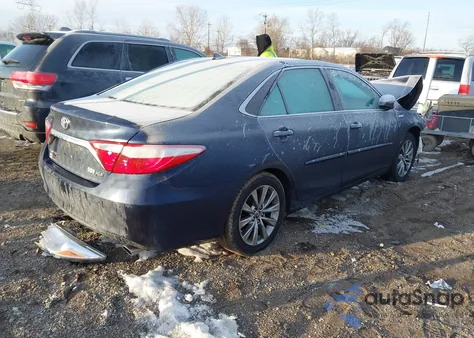 2017 Toyota Camry Hybrid Xle z USA, uszkodzony, nr VIN 4T1BD1FK6HU207696